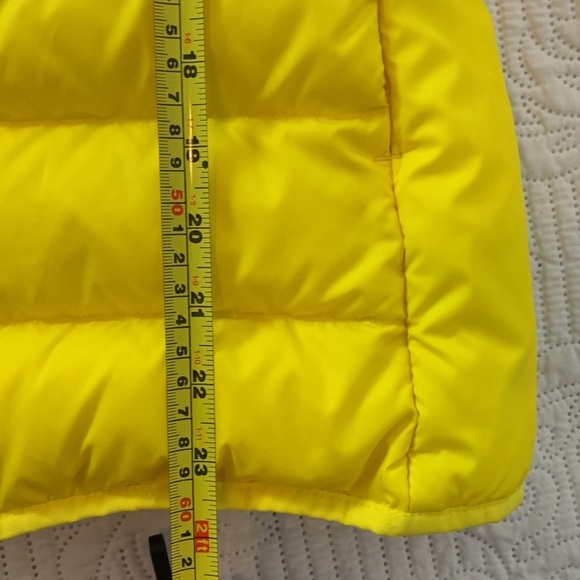 Adidas Bright Yellow Lightweight Puffer jacket Size S - Picture 14 of 14